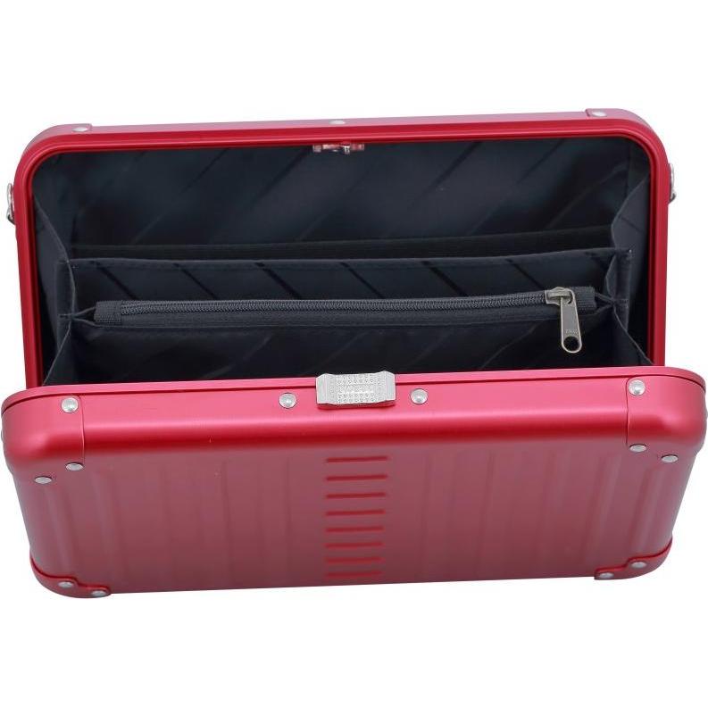Thumbnail - Aleon, Handtasche, Aluminium Vanity Case 10,5", Rot