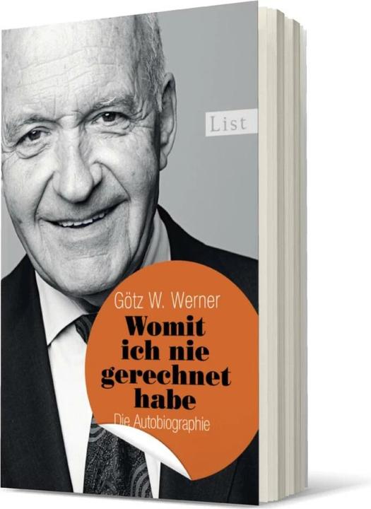 Produktbild Womit ich nie gerechnet habe (Deutsch, Götz W. Werner, 2015)