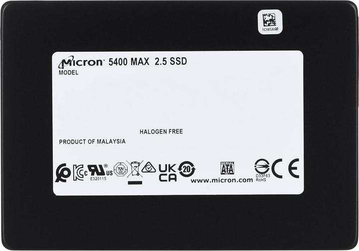 Image du produit Micron 5400 MAX SATA SSD (960 Go, 2.5")
