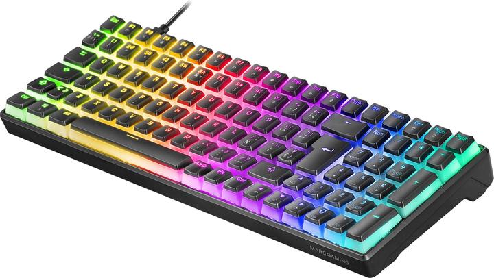 Actual product image Mars Gaming Clavier Gamer Mécanique (Outemu Blue Switch) Mkultra RGB (Noir) (FR, Cable)