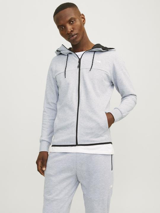 Immagine prodotto Jack & Jones Felpa con cappuccio a collo alto con cerniera (XS)