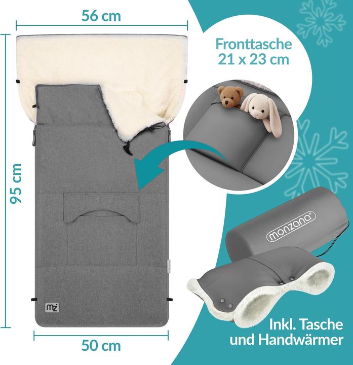 Image du produit Monzana Chancelière pour bébé