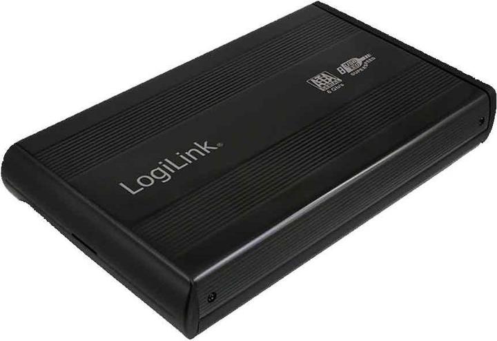 Productafbeelding LogiLink 3,5" SATA-schijfbehuizing, USB 3.0, zwart (3.5")