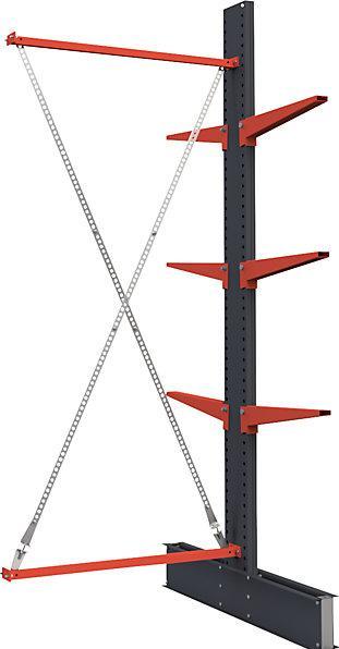 Actual product image kaiserkraft Cantilever rack