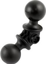 RAM Mounts UNPKD RAM ADJ DOUBLE 1Inch