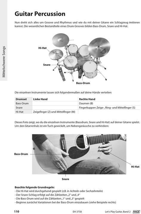 Immagine prodotto Let's Play Guitar Band 2 (Tedesco, Alexander Espinosa, 2015)