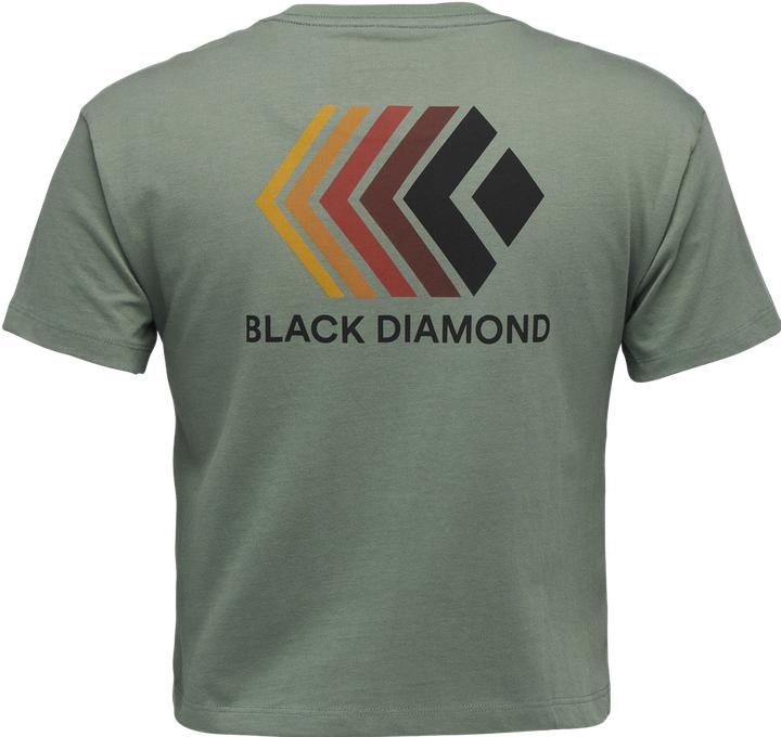 Actual product image Black Diamond W Faded Crop Ss Tee (L)