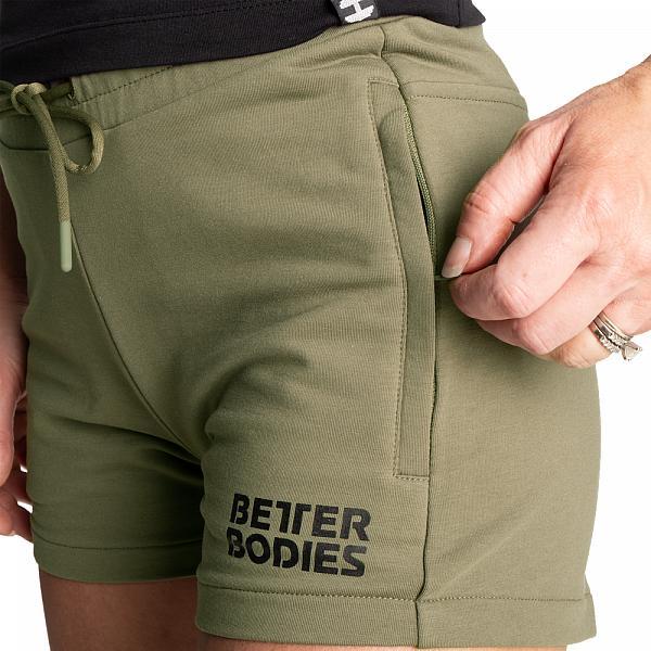 Produktbild Better Bodies Empire Sweatshorts Washed Green (S)