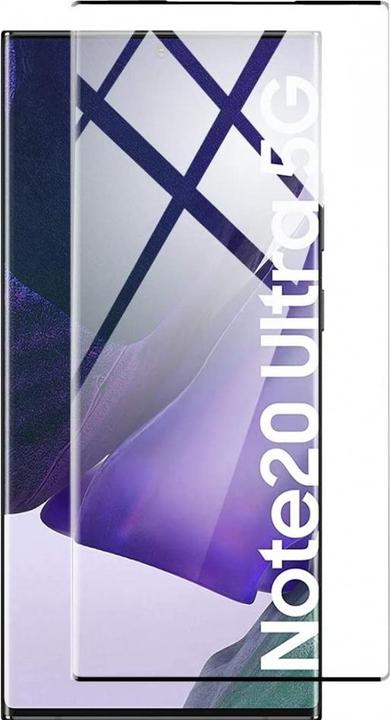 Actual product image Screenguard Samsung Galaxy Note20 Ultra Full Screen Protective Glass Film 2.5D 9H (1 pcs., Samsung Galaxy Note 20 Ultra)