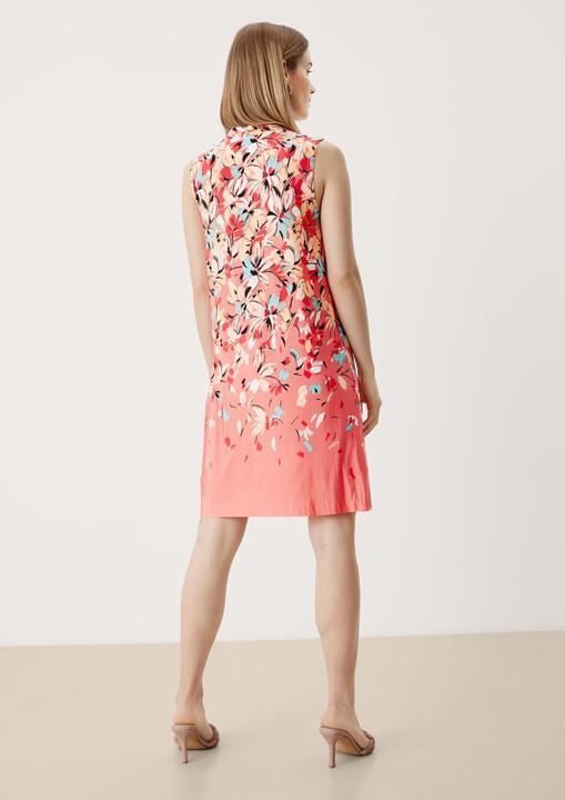 Produktbild s.Oliver Kleid Musterkleid mit Falten (36)