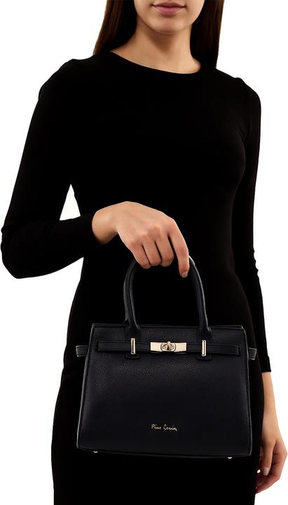 Produktbild Pierre Cardin Damenhandtasche Made In Italy - Modell Eirian Nova - 100% Leder - 27.0 X 20.5 X 10.0 Cm