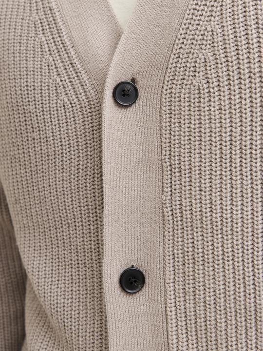 Image du produit Jack & Jones Einfarbig Strickjacke Strickjacke (XL)