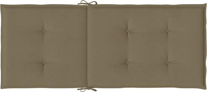 Produktbild VidaXL Hochlehner-Auflagen 2 Stk. Stoff (120 x 50 x 4 cm)