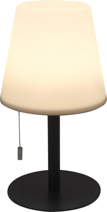 Image du produit H & S Collection Akku Tischlampe mit 4 Lichtmodi in weiss & bunt, 30cm, IP44