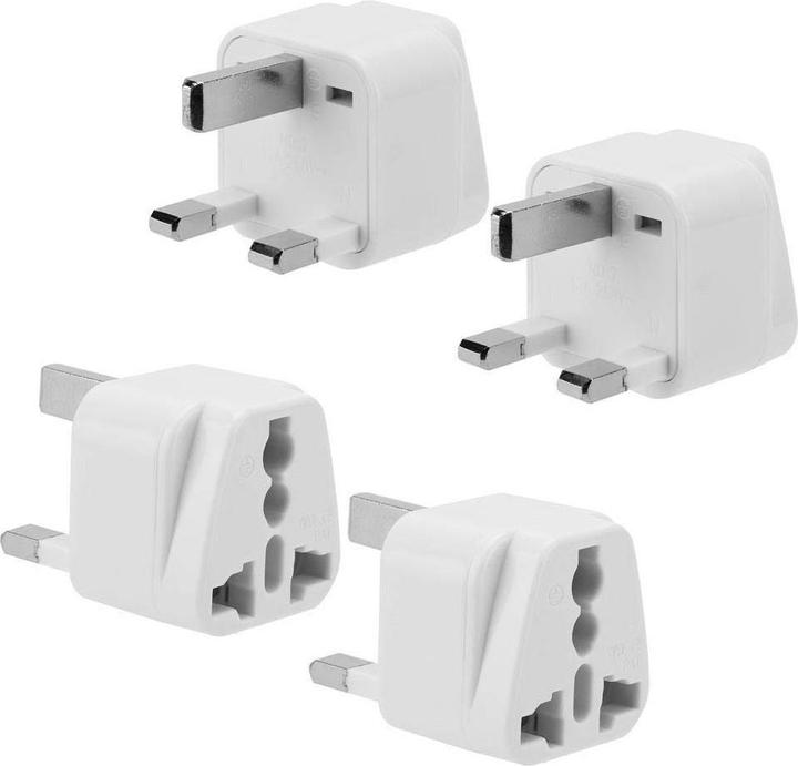 Adaptateur Prise Anglaise, Adaptateur de Voyage France vers UK, Adaptateur de Prise,Adaptateur