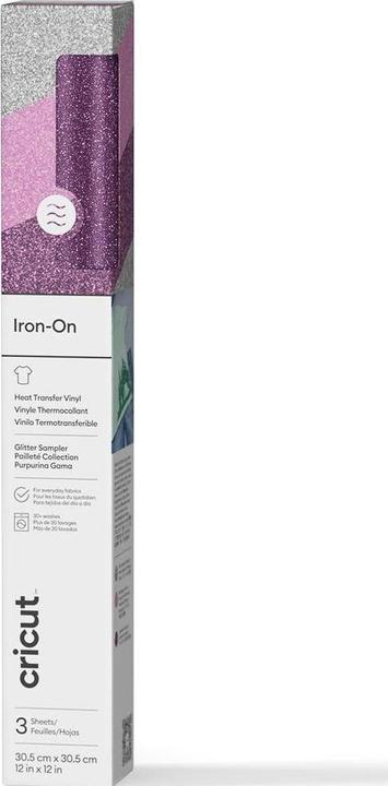 Produktbild Cricut Aufbügelfolie Glitzer Princess 30.5 x 30.5 cm