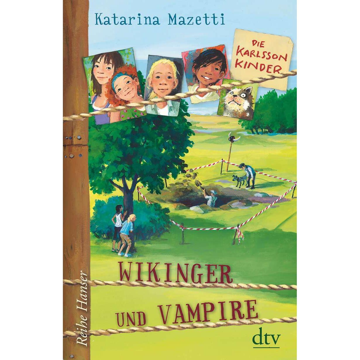 Die Karlsson-Kinder 03. Wikinger und Vampire, Kinderbücher von Katarina Mazetti