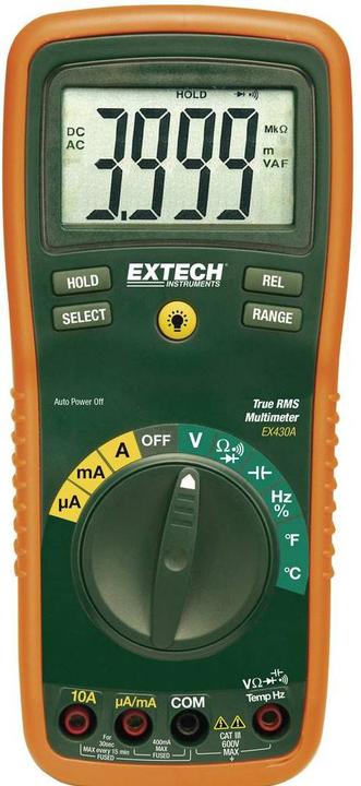 Produktbild Extech Hand-Multimeter digital EX430A (CAT III 600V, Hand-Multimeter)