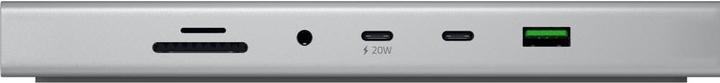 Image du produit Razer NB Acc Dock USB-C 4 Mercury (RC21-02280200-R3EK) (USB-C, 14 ports)