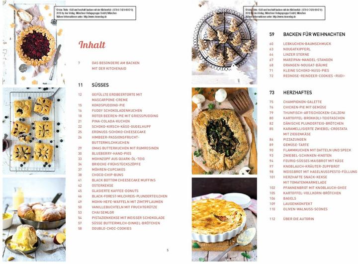 Produktbild Süss und herzhaft backen mit der KitchenAid (Deutsch, Stephanie, Just, 2018)