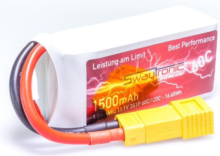 Immagine prodotto Swaytronic Sway-Fpv (11.10 V, 1500 mAh)