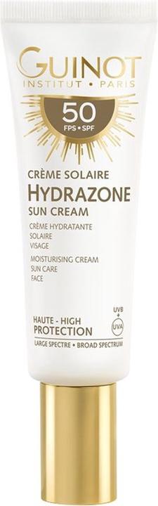 Actual product image Guinot Hydrazone Moisturizing Sunscreen Cream For Face Spf 50 - 50 Ml (Sun cream face, SPF 50, 50 ml)