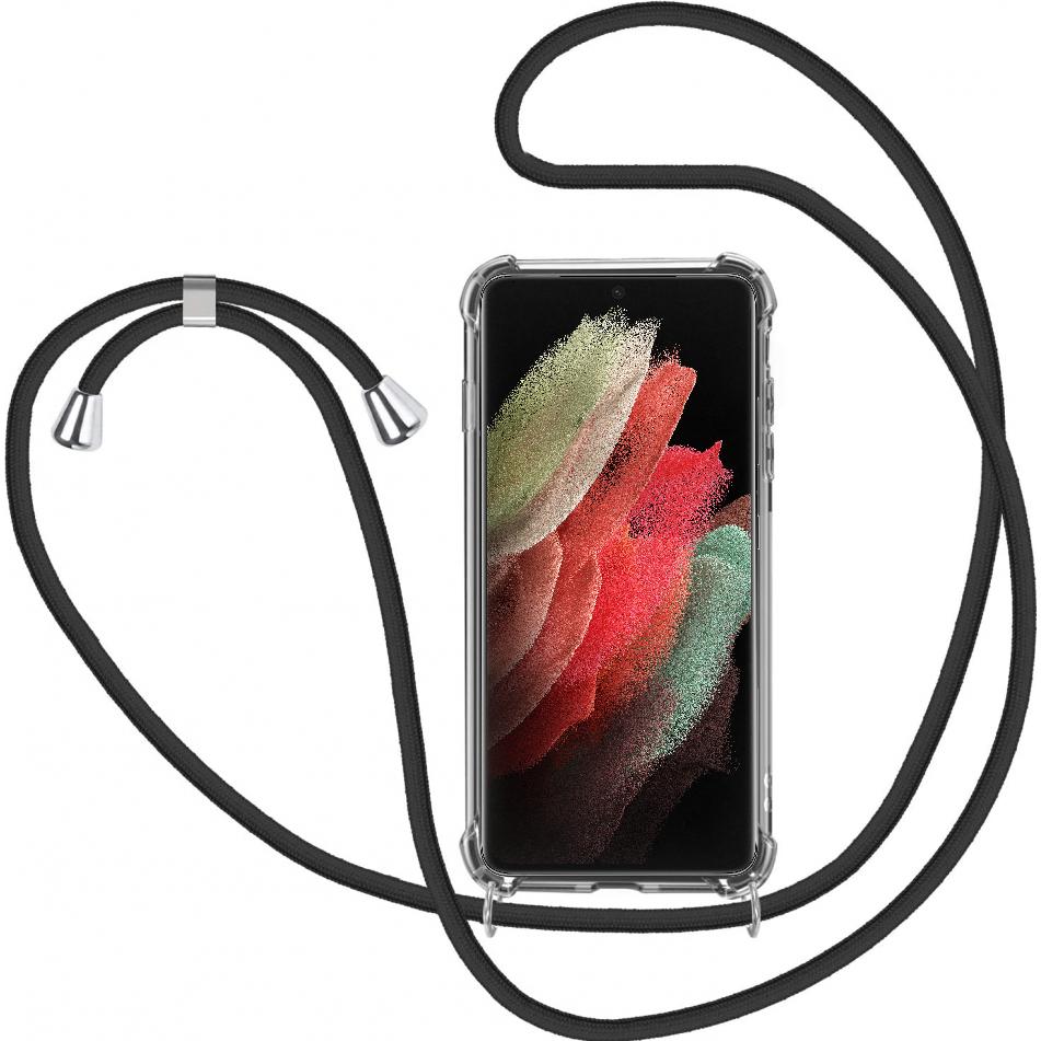 Thumbnail - Screenguard Samsung Galaxy S21 Ultra Loopster Necklace Hülle, Handykette, Transparent
