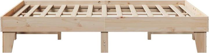 Actual product image vidaXL Bettgestell (140 x 190 cm)