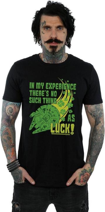 Produktbild Star Wars Millennium Falcon Shamrock Luck TShirt (L)