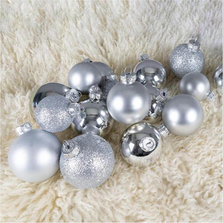 Image du produit Fs-Star Boules de Noël 34 pièces argent (34 -pièce)
