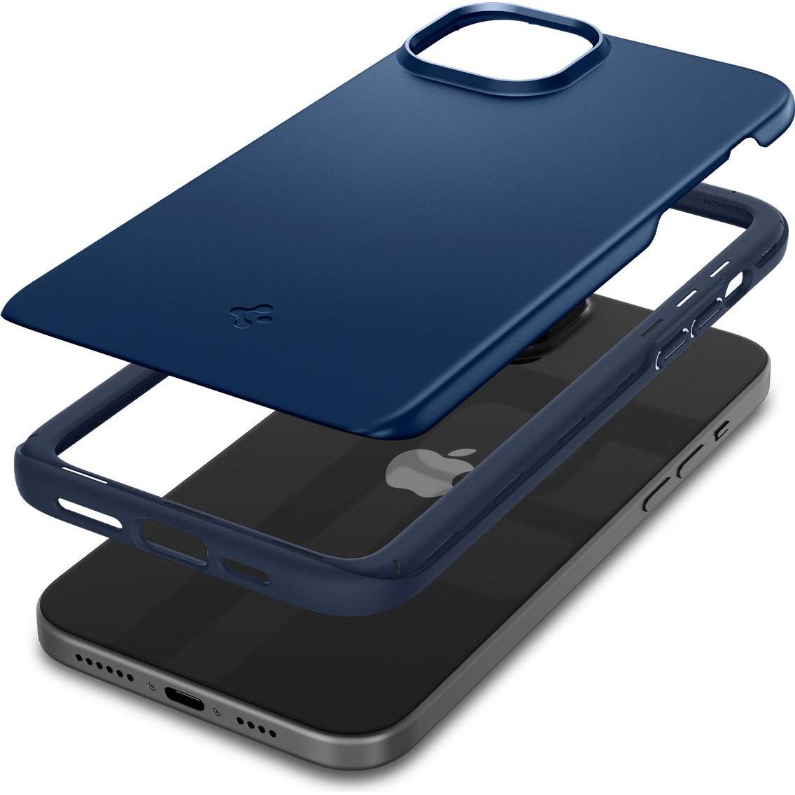 Thumbnail - Spigen ACS06777 (Apple iPhone 15), Smartphone Hülle, Blau