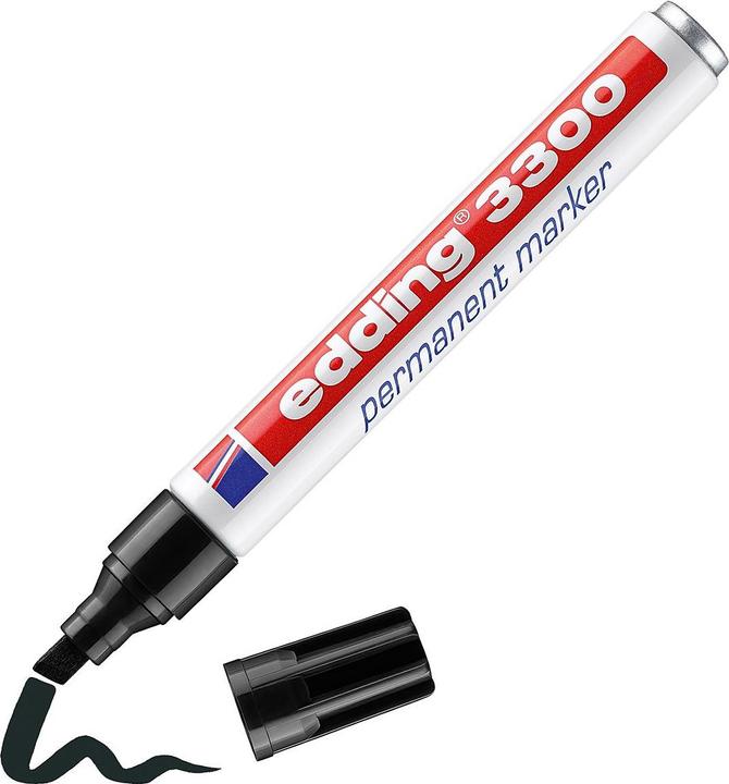 Produktbild Edding Permanent Marker 3300 (Schwarz, 5 mm, 1 x)