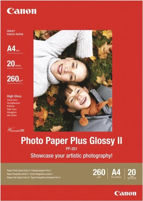 Productafbeelding Canon PP-201 Plus II (260 g/m², 10 x 15 cm, 50 x)