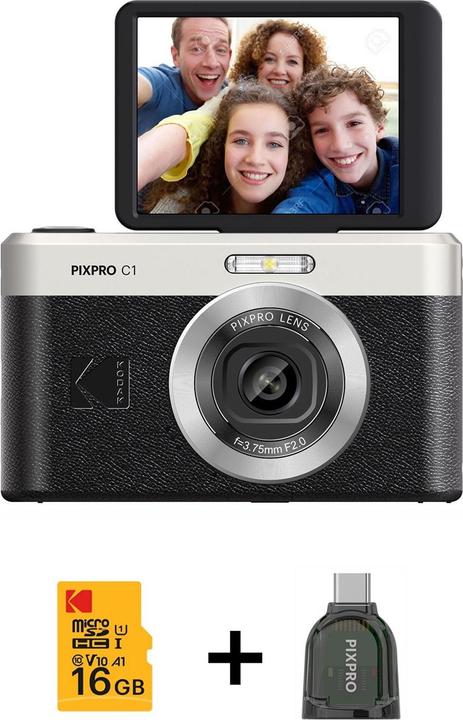 Image du produit Kodak Pixpro C1 (3,56 mm, 13 Mpx, 1/3")