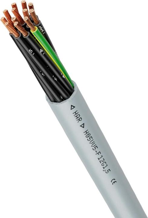 Lapp H05VV5-F 3G1,5 0011027/1000 lbestndigue résistant à la flamme