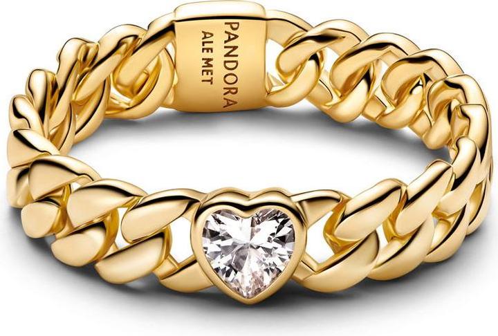 Produktbild Pandora Herz Cuban Kette Ring (54)