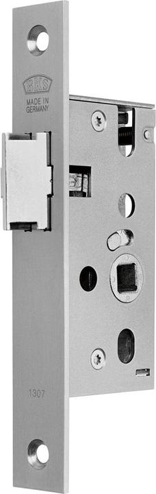 Produktbild BKS Einsteck-Fallenschloss 1307 20/55/8 mm DIN links / rechts silberfarbig käntig (Einsteckschloss)