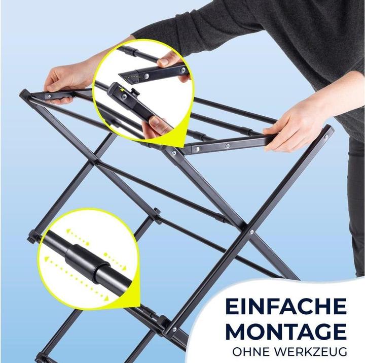 Produktbild Easymaxx Wäscheständer (12 m)