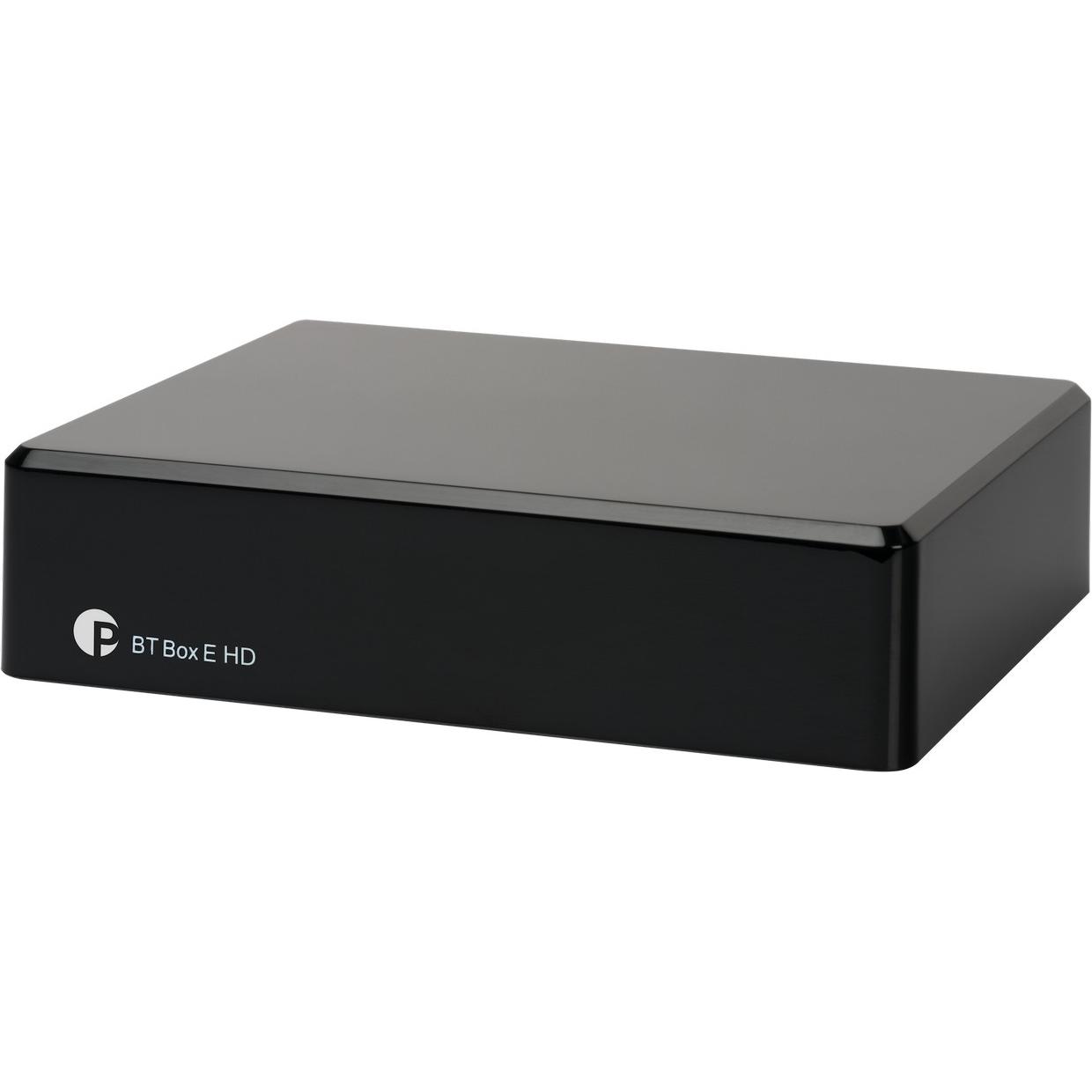 Project BT Box E HD schwarz Bluetooth Audioempfänger mit aptX (Sender & Empfänger), Bluetooth Audio Adapter, Schwarz