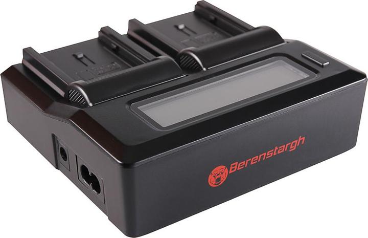 Image du produit Berenstargh Dual LCD USB Ladegerät f. Panasonic VBN130 260 HC HCX920M VBN130 260 HDC HC-X920M (1 pcs, Chargeurs sans batterie)
