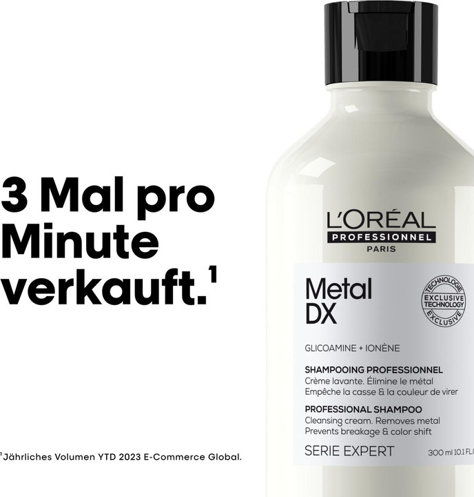 Immagine prodotto L'Oréal Professionnel Metal DX (300 ml, Shampoo liquido)
