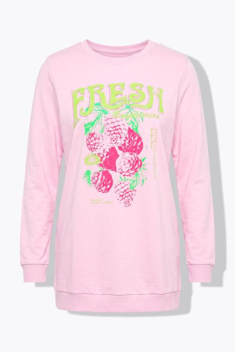 Produktbild Angel of Style Sweatshirt, bequeme Passform, Himbeeren-Motiv (52)