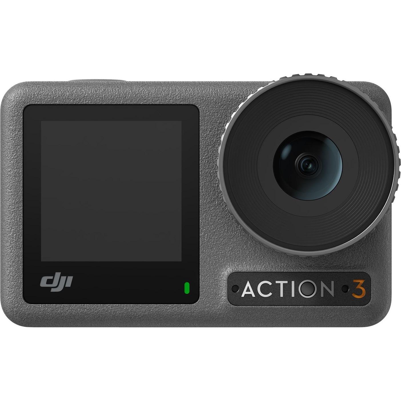DJI Osmo Action 3 (120p, Bluetooth, WLAN), Action Cam, Schwarz