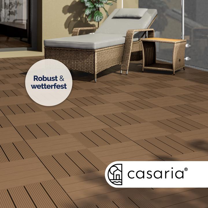 Immagine prodotto Casaria WPC Fliesen (22 x, 30 x 30 cm)