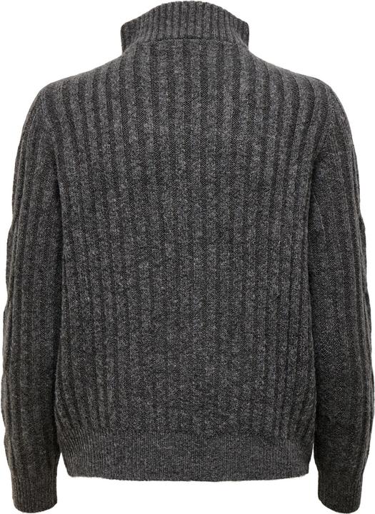 Actual product image JdY Zipper cable knit sweater (L)