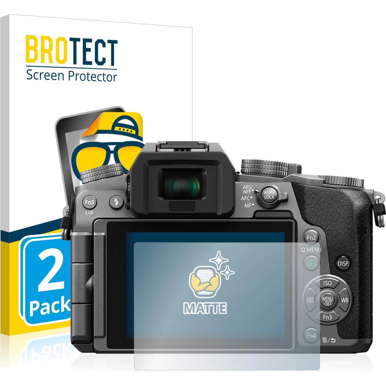 BROTECT Entspiegelungs-Schutzfolie Displayschutz Matt (Displayschutz, Lumix DMC-G7), Kameraschutz