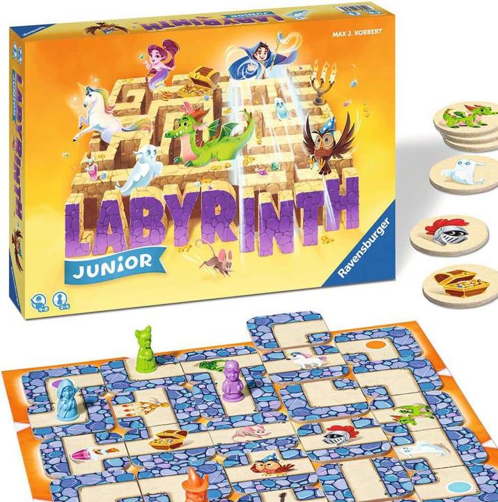 Image du produit Ravensburger Labyrinthe junior (Allemand, Français, Italien, Anglais, Espagnol)