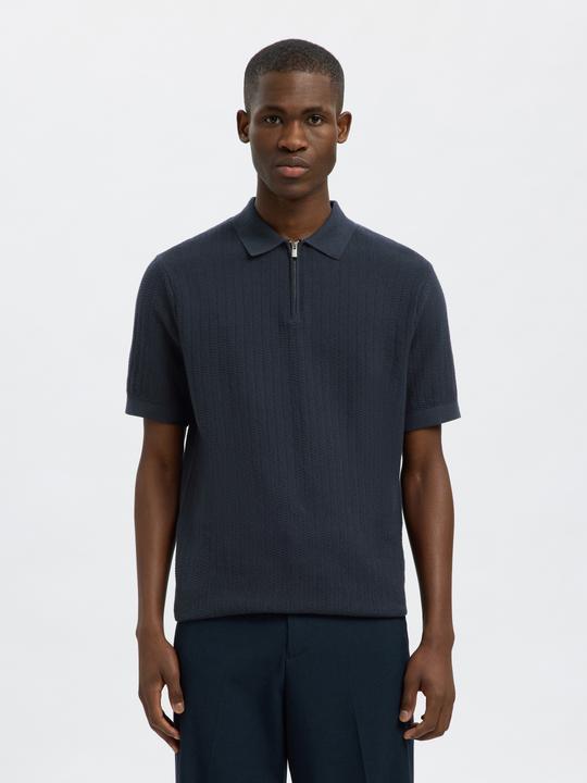 Image du produit Selected Zip-up Polo shirt (S)