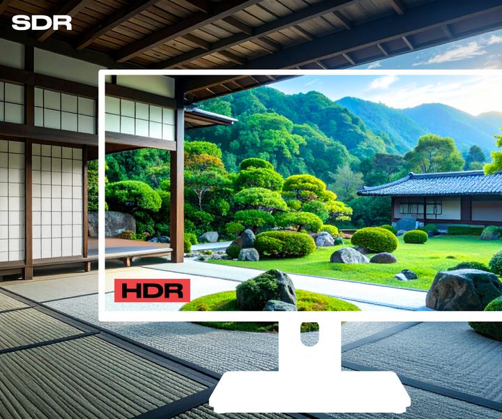 Image du produit Japannext 68,6cm JN-IPS27WQHDR-C65W-FLD-T HDMI/DP Touch WQHD (2560 x 1440 pixels, 27")