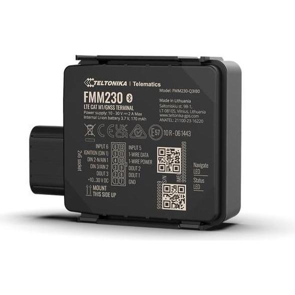 Teltonika, Accessori per navigatore GPS, 4G LTE Cat M1 GPS Tracker mit IP67 Wasserschutz für Fahrzeuge